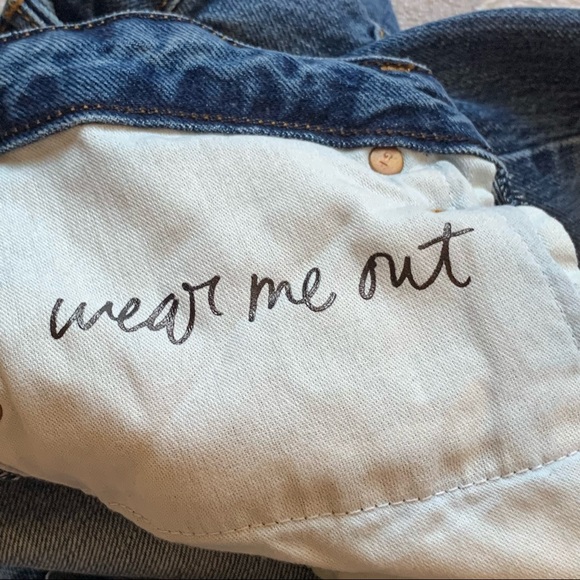 GRLFRND Carla wide leg cropped jeans size 30 - Picture 12 of 16